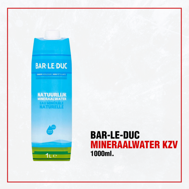 Bar-Le-Duc Mineraalwater KZV 1000ml. Nieuwe Artikelen