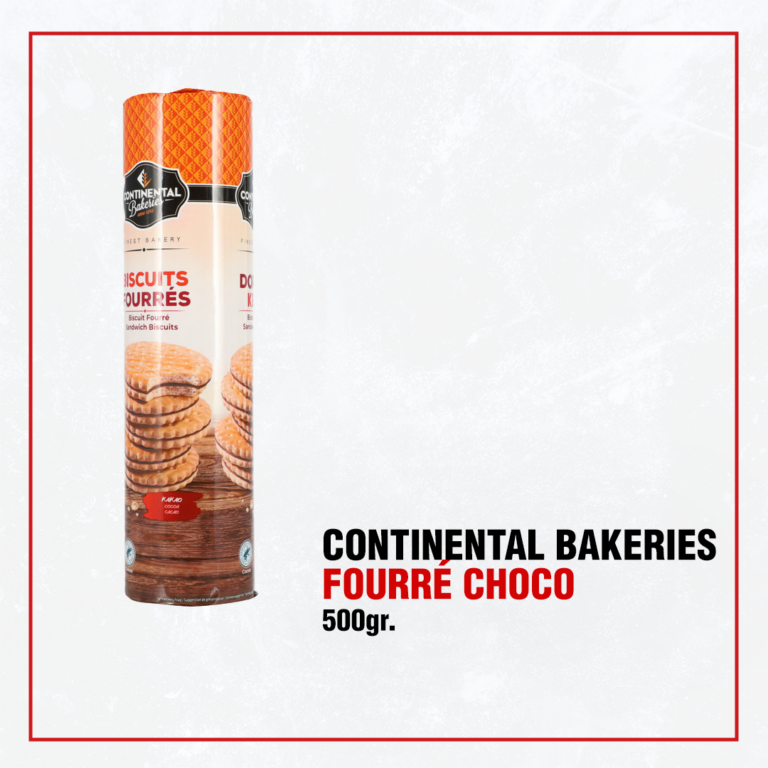 Continental Bakeries Fourré Choco 500gr. Nieuwe Artikelen