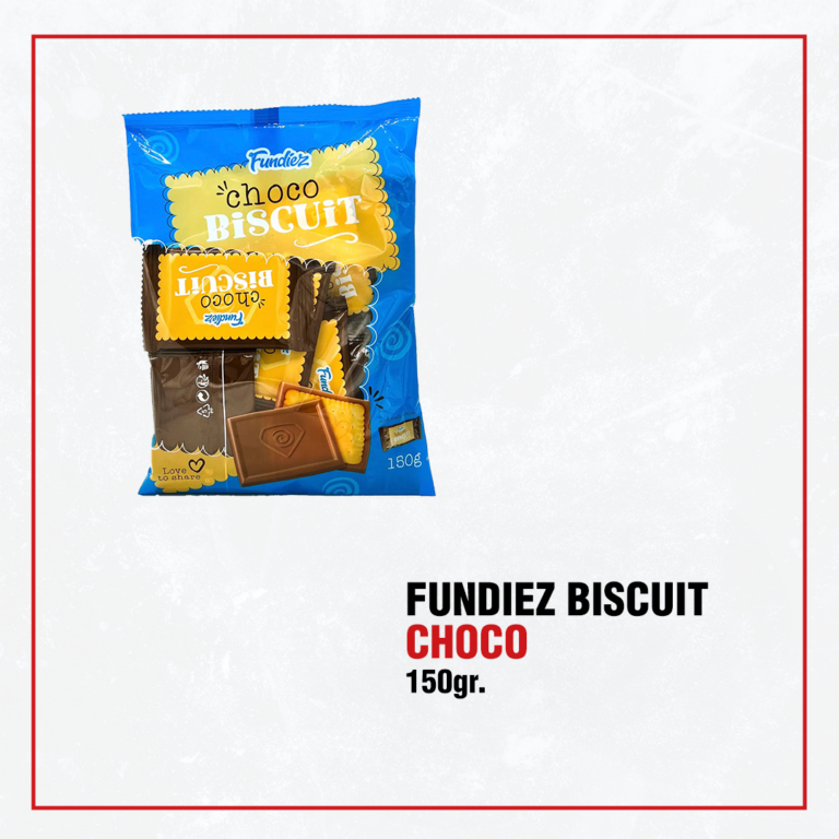 Fundiez Choco Biscuit 150gr. Nieuwe Artikelen