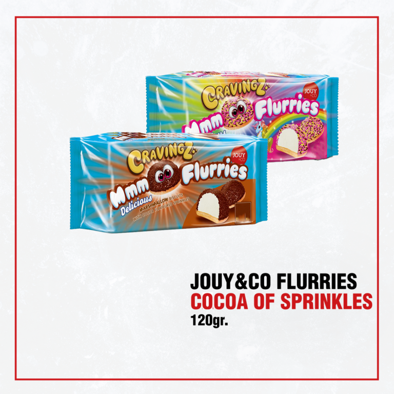 Jouy&Co Flurries Cacao of Sprinkles 120gr. Nieuwe Artikelen