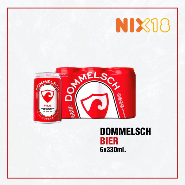Dommelsch Bier 6x330ml